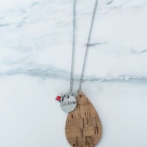 Handstamped Necklace